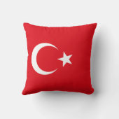 トルコ国旗(トルコ) クッション (裏面)