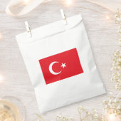 トルコ国旗(トルコ) フェイバーバッグ (クリップ留めされた状態)