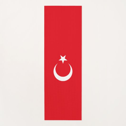 トルコ国旗（トルコ） ヨガマット (正面)
