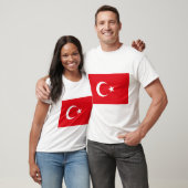 トルコ国旗(トルコ) Tシャツ (ユニセックス)