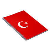 トルコ国旗 ノートブック (右側)