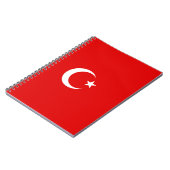 トルコ国旗 ノートブック (左側)