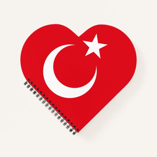 トルコ国旗 ノートブック (正面)