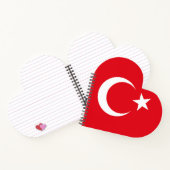 トルコ国旗 ノートブック (内部)