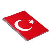 トルコ国旗 ノートブック (右側)