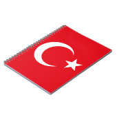 トルコ国旗 ノートブック (左側)