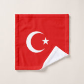 トルコ国旗 バスタオルセット (ウォッシュタオル)