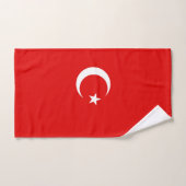 トルコ国旗 バスタオルセット (ハンドタオル)