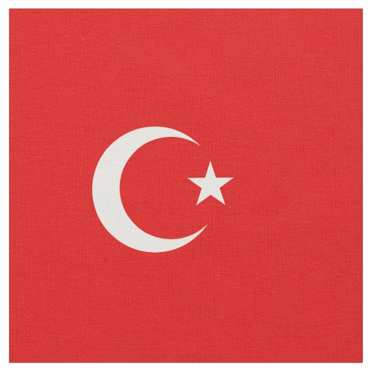 トルコ国旗 ファブリック (クローズアップ)
