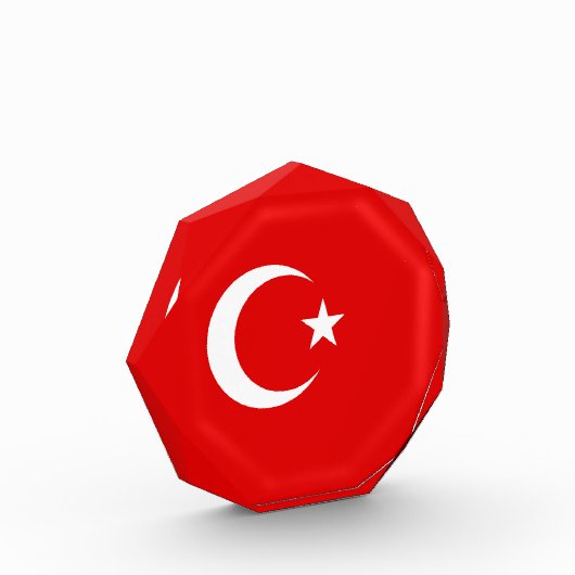 トルコ国旗 フォトブロック (左)
