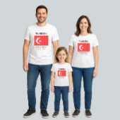 トルコ国旗 ベビーTシャツ