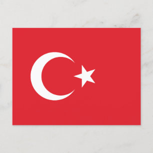 トルコ国旗 ポストカード