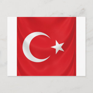 トルコ国旗 ポストカード