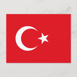 トルコ国旗 ポストカード
