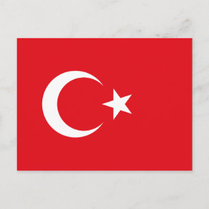 トルコ国旗 ポストカード