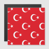 トルコ国旗 マグネット招待状 (正面/裏面)