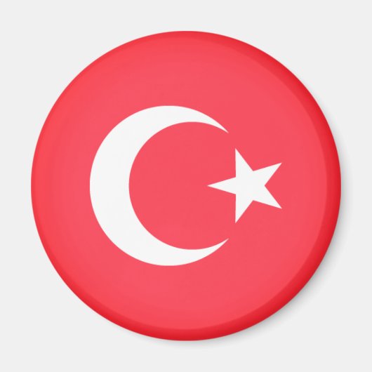 トルコ国旗 マグネット (正面)