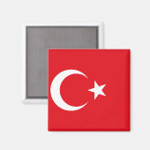 トルコ国旗 マグネット (正面/裏面)