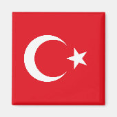トルコ国旗 マグネット (正面)