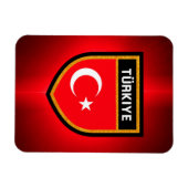 トルコ国旗 マグネット (横)