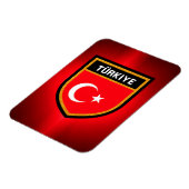 トルコ国旗 マグネット (左側)