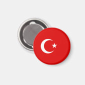 トルコ国旗 マグネット (正面/裏面)