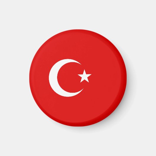 トルコ国旗 マグネット (正面)