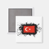 トルコ国旗 マグネット (正面/裏面)