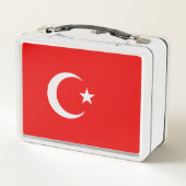 トルコ国旗 メタルランチボックス (裏面)
