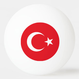 トルコ国旗 卓球ボール