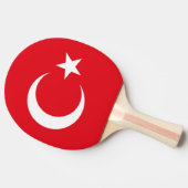 トルコ国旗 卓球ラケット (横)