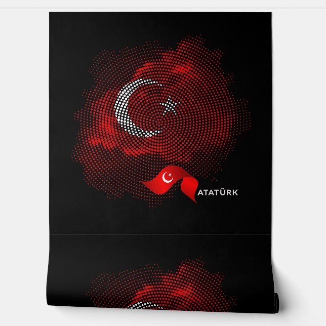 トルコ国旗 壁紙 (ほどく)