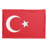 トルコ国旗 枕カバー (裏面)