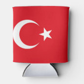 トルコ国旗 缶クーラー (正面)