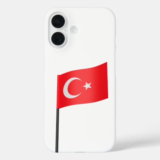 トルコ国旗 Case-Mate iPhoneケース (裏面)