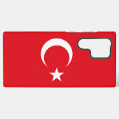 トルコ国旗 Samsung Galaxy S22 Ultra ケース (裏面横)