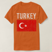トルコ国旗 Tシャツ (デザイン正面)