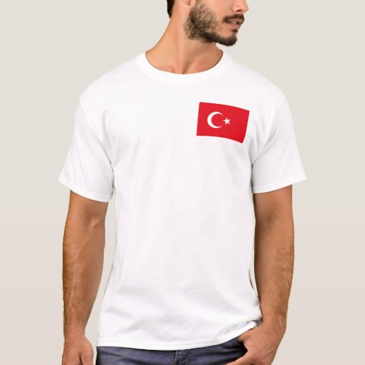 トルコ国旗 Tシャツ (正面)