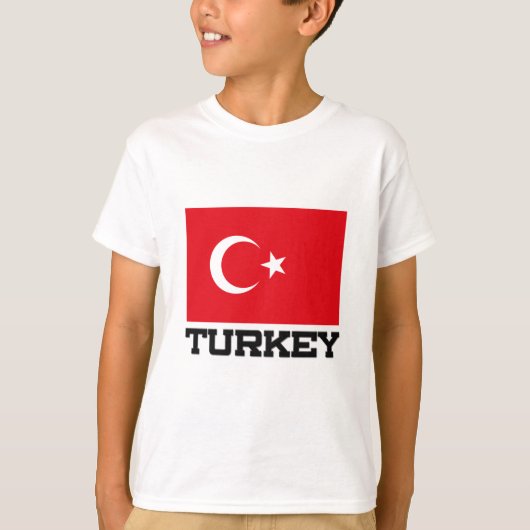 トルコ国旗 Tシャツ (正面)