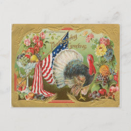 トルコ国旗 – Thanksgiving Greetings ポストカード