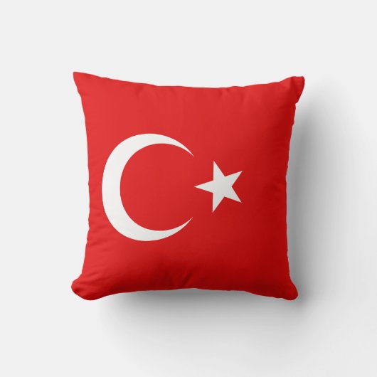 トルコ国旗x旗まくら クッション (正面)