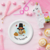 トルコ巡礼者の感謝祭 ペーパープレート (パーティー)