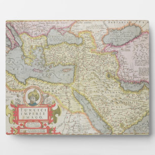 トルコ帝国の地図 – メルカトルのアトラ フォトプラーク