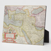 トルコ帝国の地図 – メルカトルのアトラ フォトプラーク (側面)