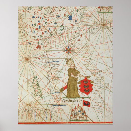 トルコ帝国、アトラス航海のから1646 ポスター (正面)