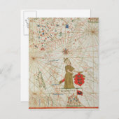 トルコ帝国、アトラス航海のから1646 ポストカード (正面/裏面)