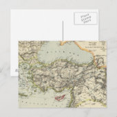 トルコ帝国、ギリシャ、ルーマニア ポストカード (正面/裏面)