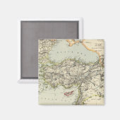 トルコ帝国、ギリシャ、ルーマニア マグネット (正面/裏面)