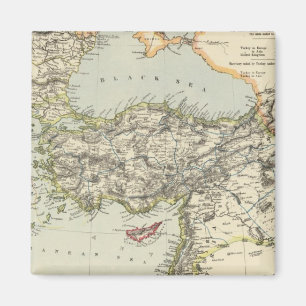 トルコ帝国、ギリシャ、ルーマニア マグネット