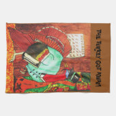 トルコ得遠くに!感謝祭 キッチンタオル (横)